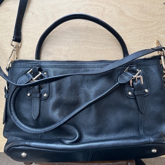 Kattee black leather handbag purse - GREAT condition - Picture 6 of 7